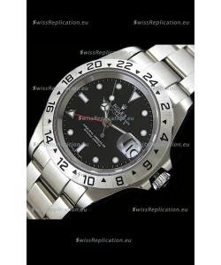 Rolex Explorer II Japanese Replica Automatic Watch in Black Dial