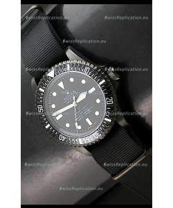 Rolex Pro Hunter Submariner Swiss Replica Watch in Carbon Bezel
