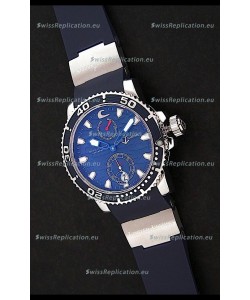 Ulysse Nardin Maxi Marine Diver Swiss Watch in Black Dial