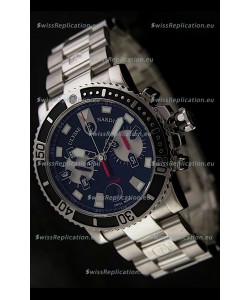 Ulysse Nardin Maxi Marine Swiss Watch in Black Dial