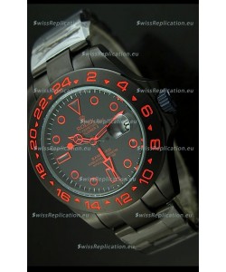 Rolex Explorer II Bamford Stealth and Flame Edition PVD Strap Replica Watch