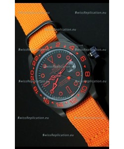 Rolex Explorer II Bamford Stealth and Flame Edition Navy Nylon Strap Replica Watch