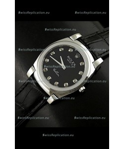 Rolex Cellini Japanese Replica Steel Watch in Numeral Markers