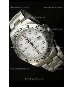Rolex Explorer II Japanese Replica Automatic Black Steel Watch 43MM