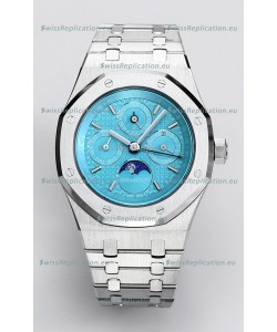 Audemars Piguet Royal Oak Perpetual Calendar Swiss Replica 904L Steel - Tiffany Blue Dial