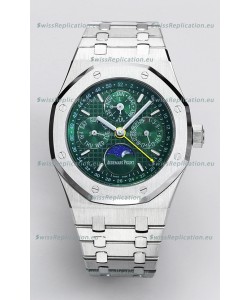 Audemars Piguet Royal Oak Perpetual Calendar Swiss Replica 904L Steel - Green Dial 