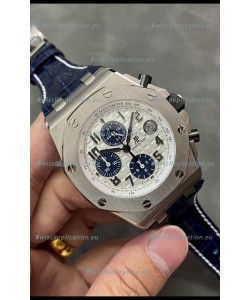 Audemars Piguet Royal Oak Offshore Chronograph White Dial 904L Steel 1: 1 Mirror 3126 Movement