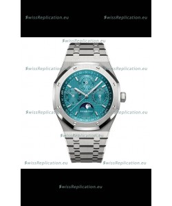 Audemars Piguet Royal Oak Perpetual Calendar Swiss Replica 904L Steel - Tiffany Blue Dial