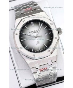 Audemars Piguet Royal Oak Jumbo Extra Thin Edition Watch in Grey Dial - 39MM in 904L Steel Case