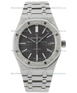 Audemars Piguet Royal Oak Frosted 37MM Self-Winding Grey Dial 1:1 Mirror Replica Watch
