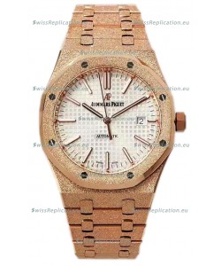 Audemars Piguet Royal Oak 37MM Frosted Casing Watch in 3120 Movement - 1:1 Mirror Replica