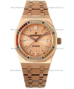 Audemars Piguet Royal Oak 37MM Frosted Casing Watch in 3120 Movement - 1:1 Mirror Replica