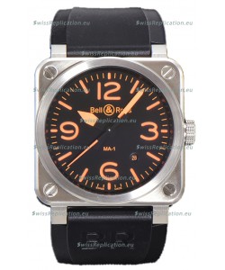 Bell and Ross BR03-92 MA-01 Orange Indicators Edition Swiss Replica Watch