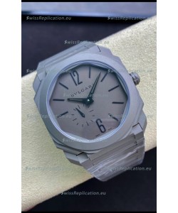 Bvlgari Octo Finissmo Edition 1:1 Mirror Replica Sandblasted Ceramic Casing