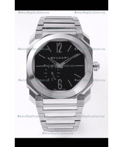 Bvlgari Octo Finissmo Edition 1:1 Mirror Replica 904L Stainless Steel Casing Black Dial