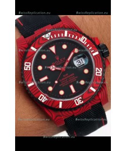 Rolex Submariner DiW Carbon Fiber Edition Swiss Replica Watch - 1:1 Mirror Replica