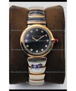 Bvlgari LVCEA Edition Watch in Two Tone Rose Gold Steel - 1:1 Mirror Replica