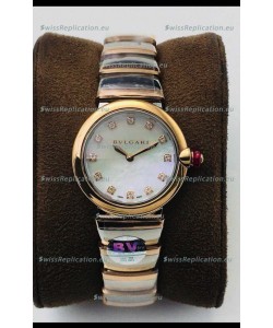 Bvlgari LVCEA Edition Watch in Two Tone Rose Gold Steel - 1:1 Mirror Replica