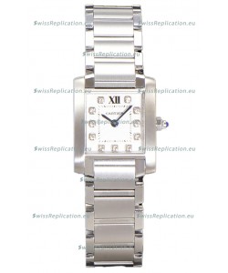 Cartier Tank Francaise Stainless Steel Swiss Quartz Replica Watch 25.70MM