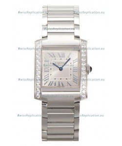 Cartier Tank Francaise Stainless Steel Swiss Quartz Replica Watch 25.70MM