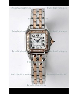 PANTHERE de Cartier Edition 22mm 1:1 Mirror Swiss Watch Rose Gold Two Tone Casing