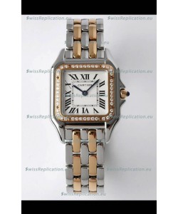 PANTHERE de Cartier Edition 27mm 1:1 Mirror Swiss Watch Rose Gold Two Tone Casing