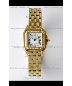 PANTHERE de Cartier Edition 22mm 1:1 Mirror Swiss Watch Yellow Gold Casing