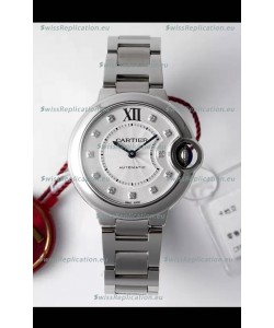 Ballon De Cartier Swiss Automatic 1:1 Mirror Quality 33MM in Steel Casing