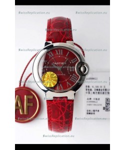 Ballon De Cartier Swiss Automatic 1:1 Mirror Quality 33MM in Steel Case 