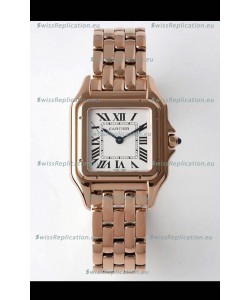 PANTHERE de Cartier Edition 27MM 1:1 Mirror Swiss Watch Rose Gold Casing
