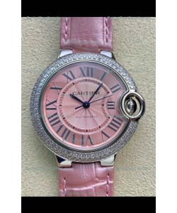 Ballon De Cartier Swiss Automatic 1:1 Mirror Quality 33MM in Steel Casing