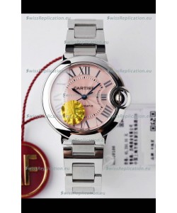 Ballon De Cartier Swiss Automatic 1:1 Mirror Quality 33MM in Steel Casing