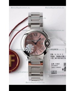 Ballon De Cartier Swiss Quartz 1:1 Mirror Quality 28MM in Steel Casing