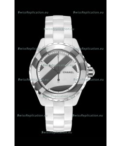 Chanel J12 Untitled White Ceramic Casing Watch 1:1 Mirror Replica Watch - 38MM Automatic Movement