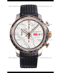 Chopard Mille Miglia GTA Chronograph Two Tone 1:1 Mirror Replica - White Dial 