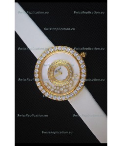 Chopard Happy Dreams 36MM White Strap in White Dial