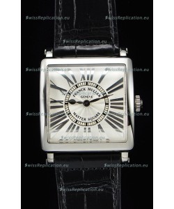 Franck Muller Master Square Ladies Black Strap 1:1 Mirror Replica Watch