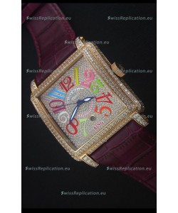 Franck Muller Conquistador King Automatic Crazy Colors Swiss Replica Watch 