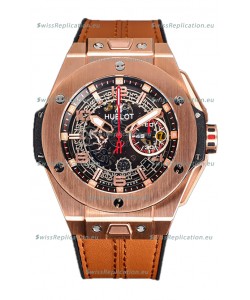 Hublot Big Bang F1 "King Gold" Edition Chronograph Rose Gold Swiss Replica Watch 