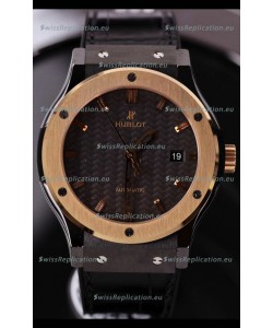 Hublot Classic Fusion Ceramic Casing Rose Gold Bezel Superclone Watch 42MM