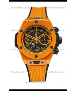 Hublot Spirit of Bang Orange Magic Edition Watch in Ceramic Casing - 42MM Swiss Replica