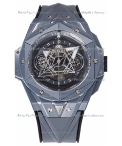 Hublot Big Bang UNICO Sang Bleu II Grey Ceramic 1:1 Mirror Quality Swiss Replica Watch