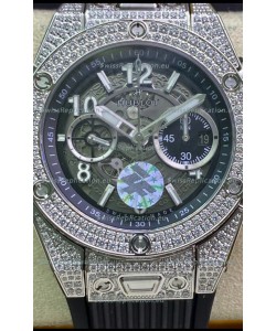 Hublot Big Bang Unico Diamonds 1:1 Mirror Edition Swiss Replica Watch 