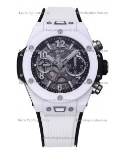 Hublot Big Bang Unico White Ceramic Casing 1:1 Mirror Edition Swiss Replica Watch