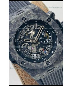 Hublot Big Bang Unico Black Carbon Las Vegas Boutique Edition Swiss Replica Watch 