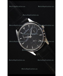 Jaeger-LeCoultre Master Ultra Thin Réserve De Marche Black Dial 1:1 Mirror Replica Watch