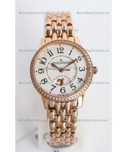 Jaeger-LeCoultre Rendez-Vous Steel Night & Day 1:1 Mirror Rose Gold Watch