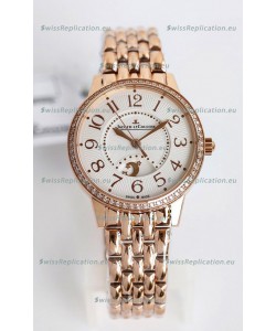 Jaeger-LeCoultre Rendez-Vous Steel Night & Day 1:1 Mirror Rose Gold Watch