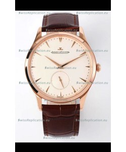 Jaeger LeCoultre Master Grand Ultra Thin Rose Gold Watch 1:1 Mirror Replica