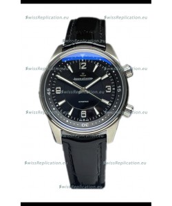Jaeger LeCoultre Polaris Automatic Black Dial Steel Casing 41MM Swiss Replica Watch 